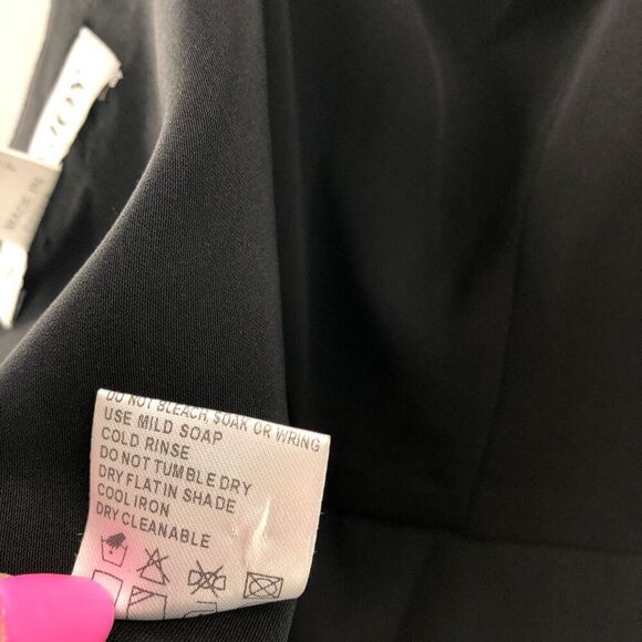 Shona Joy Knot Draped‎ Dress in Black - Picture 12 of 13